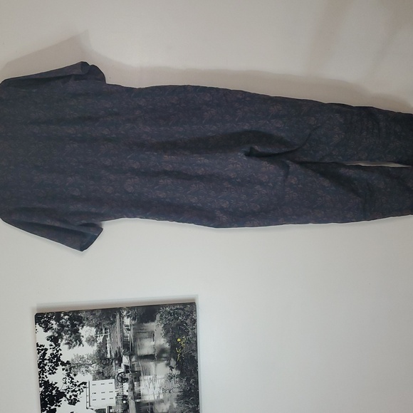 SweetSalt Jumpsuit Size 10 Womens Green Taupe Button Zip Down Scandinavian - Picture 10 of 16